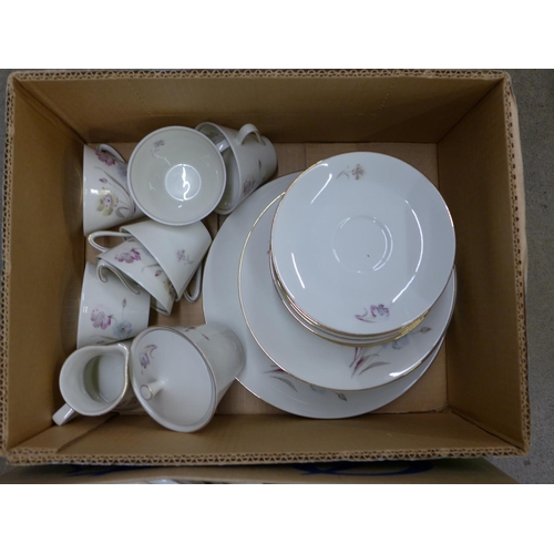 1056 - A West German Schirnding tea set, six setting **PLEASE NOTE THIS LOT IS NOT ELIGIBLE FOR POSTING AND... 