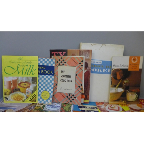 727 - 1950's/1960's cookery books and leaflets