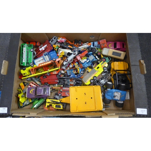 729 - Corgi, Matchbox and other die-cast model vehicles