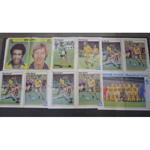 756 - Mansfield Town commemorative posters (1976/7) and programmes dating back to 1960's