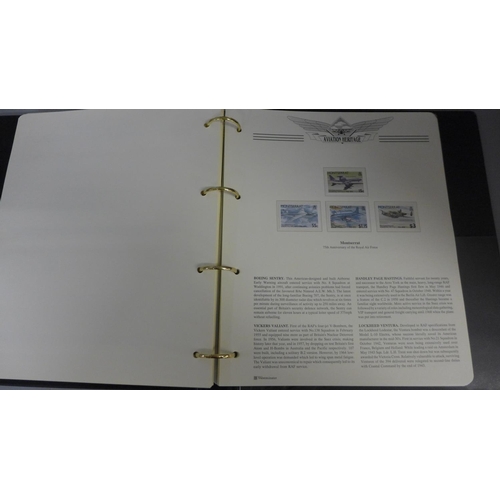 767 - Stamps - 'Aviation Heritage' Westminster collection of stamps and covers including 2no. signed (John... 