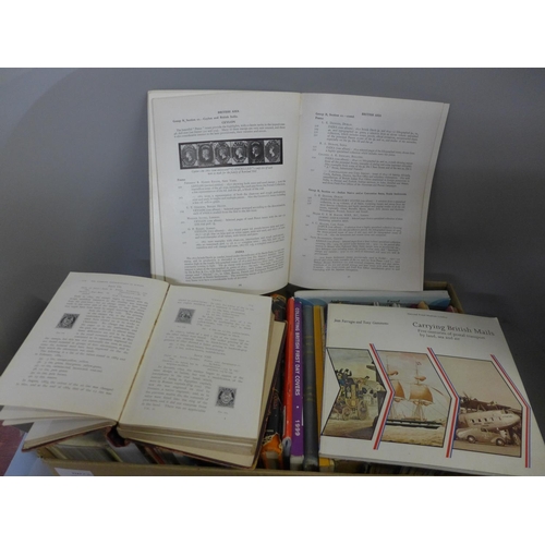 773 - Collection of philatelic books and stamp catalogues