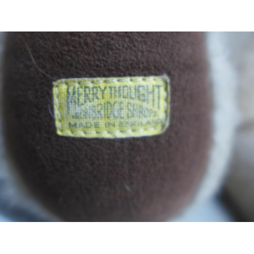 796 - A vintage Merrythought teddy bear, label to foot, 30