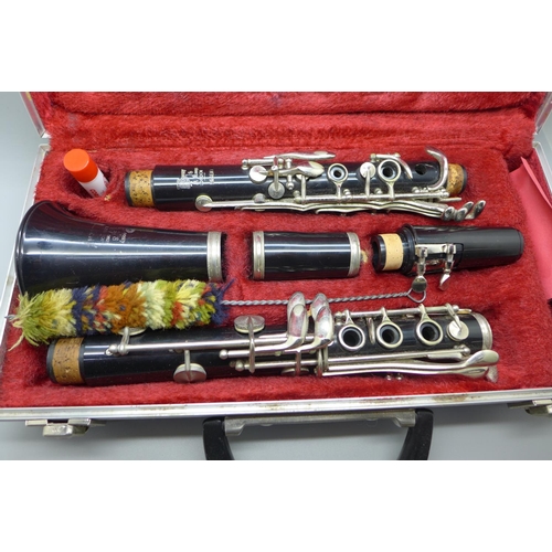 815 - A Boosey and Hawkes Regent clarinet, cased