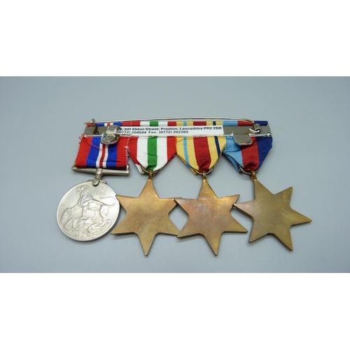 898 - A set of four WWII medals