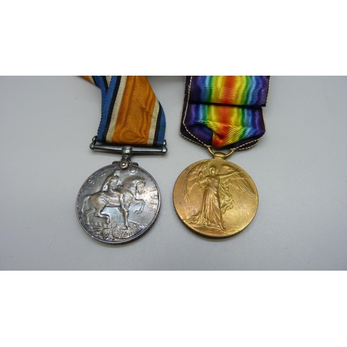 907 - A pair of WWI medals to SE-17045 Pte. S Williamson Army Veterinary Corps