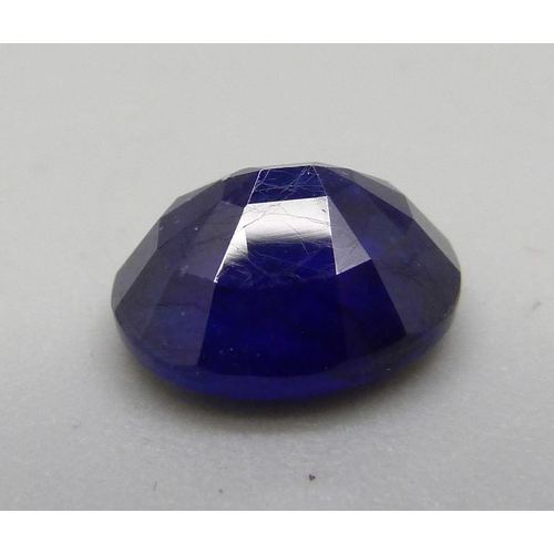 984 - A sapphire, 3.6ct