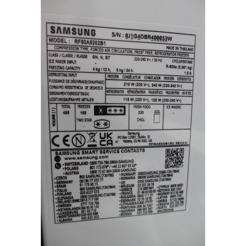 3034 - Samsung Multidoor Fridge Freezer (Model: RF50A5202B1) (4110-40)   Original RRP £833.33+ VAT  * This ... 