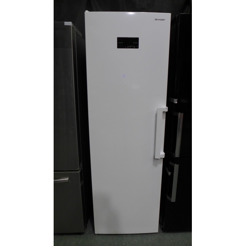 3035 - Sharp 280L White Freestanding Tall Freezer (Model:  SJ-SC31ChXWF) (4110-23)   Original RRP £416.66+ ... 