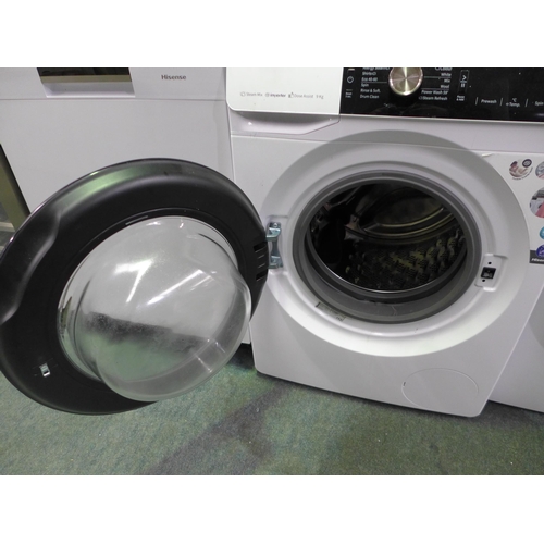 3039 - Hisense 9KG 1400RPM Freestanding Washing Machine (Model: WFGA90141VM) (4110-4)   Original RRP £333.3... 