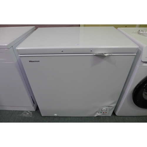 3040 - Hisense White Chest Freezer  198L (Model: FC252D4BW1)    (4110-21)   Original RRP £224.91+ VAT  * Th... 