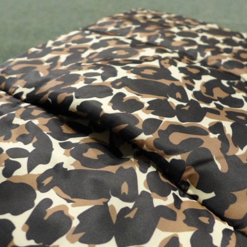 3135 - Six George Leopard Print & Black Scarves