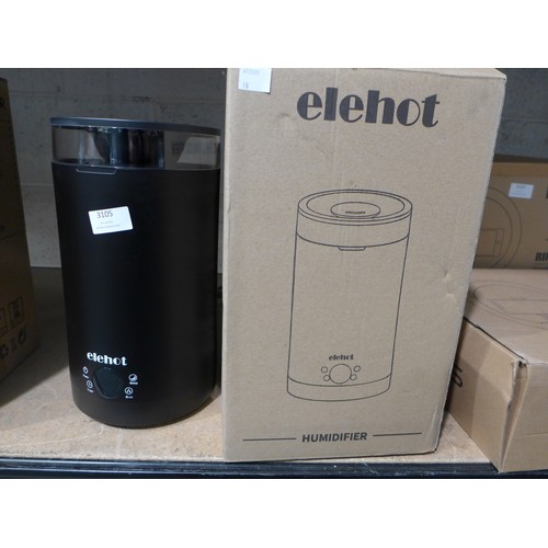 3141 - Elehot Ultrasonic Humidifier (Model: 2H-0195)