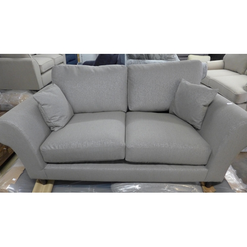 1474 - An Emma valdez tawney upholstered two and three seater sofas