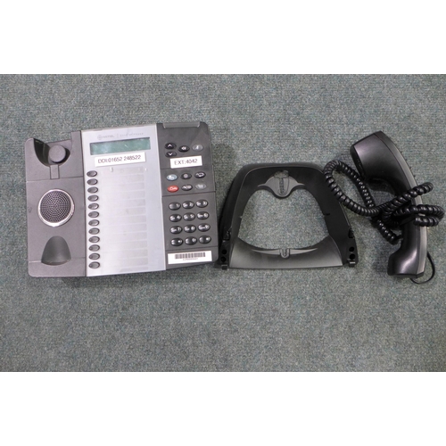 3176 - Forty-two Mitel 5312 IP phone systems with bases * this lot is subject to VAT