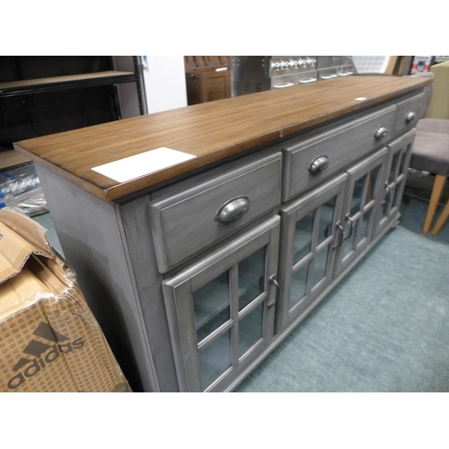 3264 - Pike & Main Wesley Three Drawer, Four Door Sideboard (4105-6) Original RRP £441.66+ Vat* This lot is... 