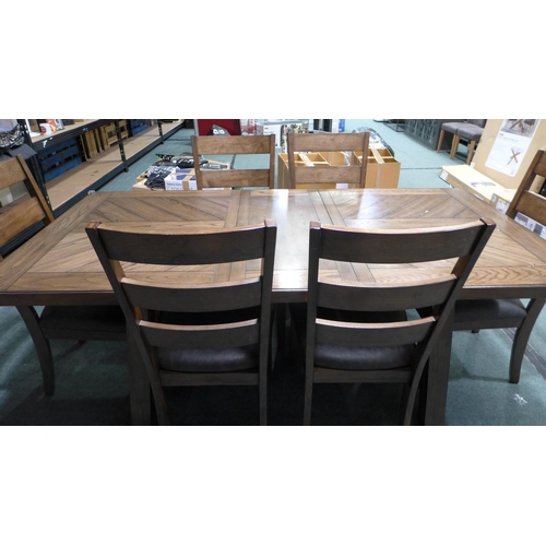 3166 - Whalen 7Pc Extending Dining Set (4105-31)  Original RRP £749.91+ Vat* This lot is subject to VAT