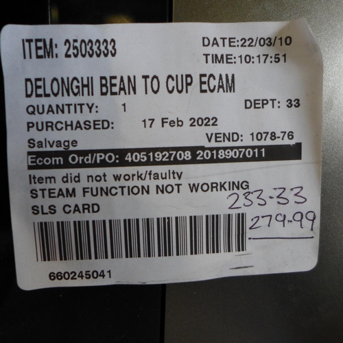 3001 - Delonghi Bean To Cup  Magnifica S Smart Coffee Machine, Original RRP £299.99 + vat(251-228)    * Thi... 