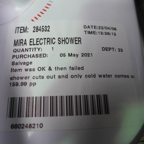 3060 - Mira  Sport Max 10.8Kw Electric Shower, Original RRP £159.99 + vat        (253-104)  * This lot is s... 