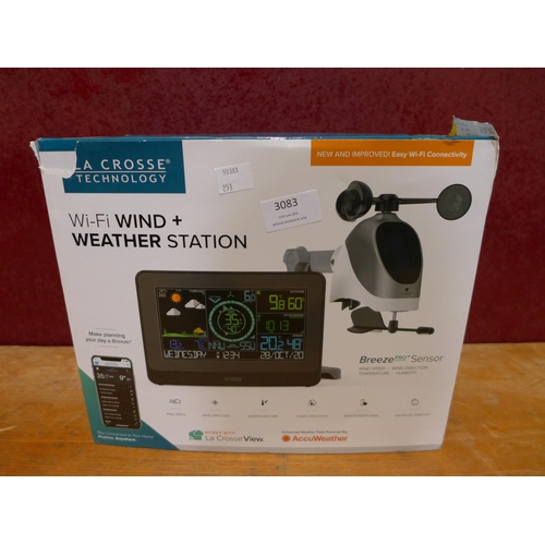 3083 - Accuweather Wireless Wind & Weather Station  (253-23)  * This lot is subject to vat