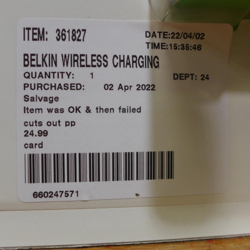 3085 - Belkin Wireless Charging Pads 10W 2Pk   (253-78)  * This lot is subject to vat