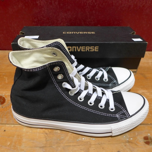 3092 - Black Converse All Star Ladies High Tops (Size UK 7)(M9160C)