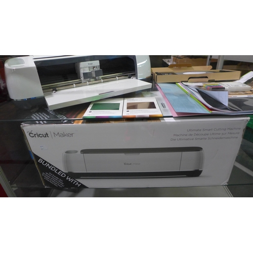 3104 - Cricut Maker Ultimate Cut Machine And Bundle   , Original RRP £345.99 + vat(251-202)    * This lot i... 