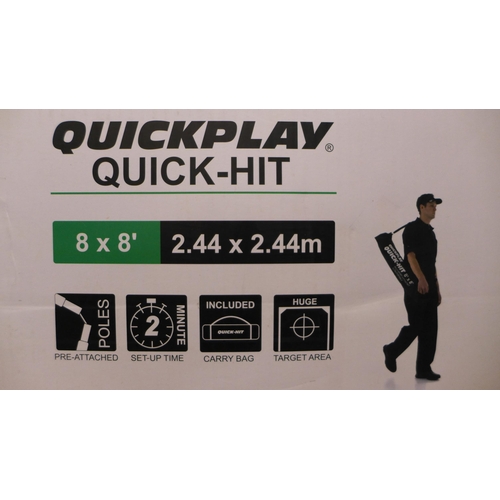 3149 - Quickplay Golf Net  - Portable Practice Net      (253-137)  * This lot is subject to vat