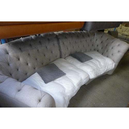 1692 - A mixed lot of four sofas, all damaged and heavily used