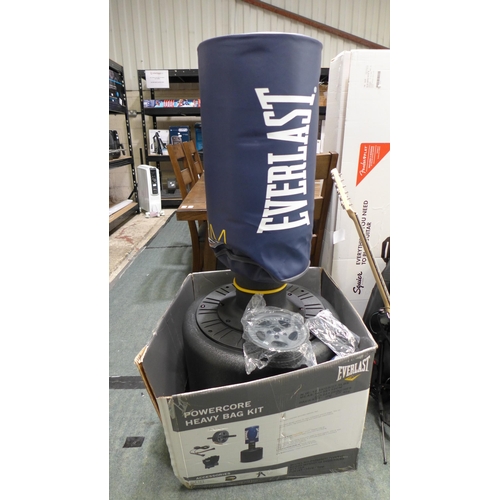 3181 - Everlast Punching Bag  Powercore Set , Original RRP  £123.99 + vat - (R x3) (250A -65)  * This lot i... 