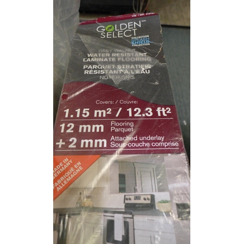 3213 - Two Packs Of Laminate Flooring - Grey Walnut  (253-74)  * This lot is subject to vat