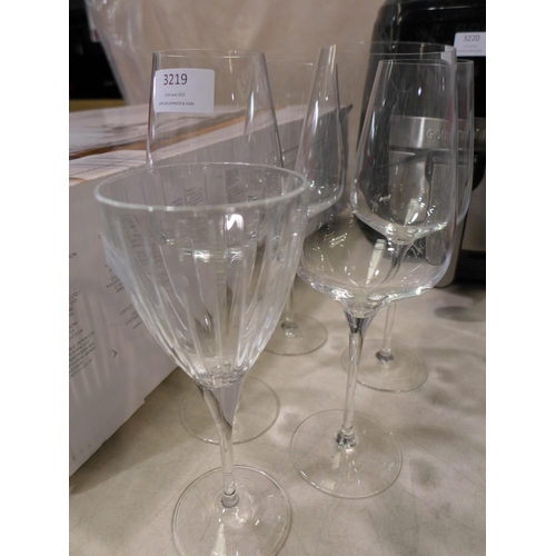 3219 - C&S Wine Glasses (55Cl) (253-22)  * This lot is subject to vat