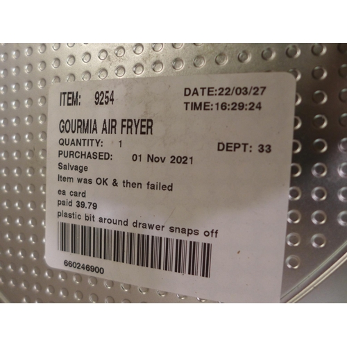 3220 - Gourmia Air Fryer          (253-13)  * This lot is subject to vat