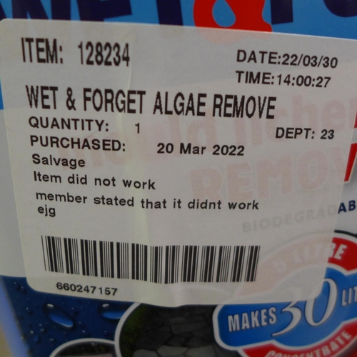 3230 - Wet & Forget Algae Mould Remover and Sistema Brilliance  Storage Set   (253-14,20)  * This lot is su... 