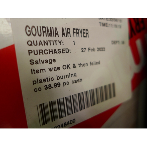 3254 - Gourmia Air Fryer          (253-99)  * This lot is subject to vat