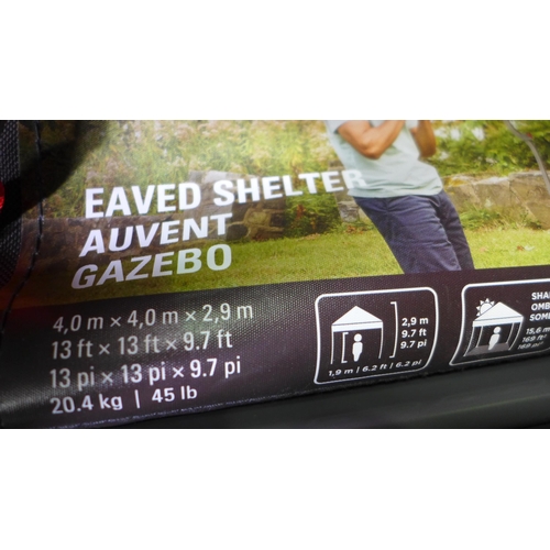 3277 - Instant Eaved Shelter  - 13Ft X 13Ft(DAMAGED/TORN) , Original RRP £129.99 + vat               (253-2... 