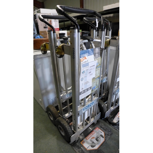 3305 - 2 x Cosco 3-In-1 Hand Trucks    (4111-14/15)  Original RRP £108.32 + VAT  * This lot is subject to V... 