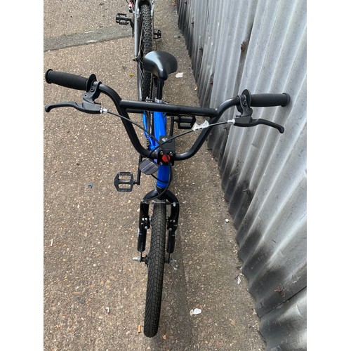 2200 - Chaos boys blue BMX bicycle