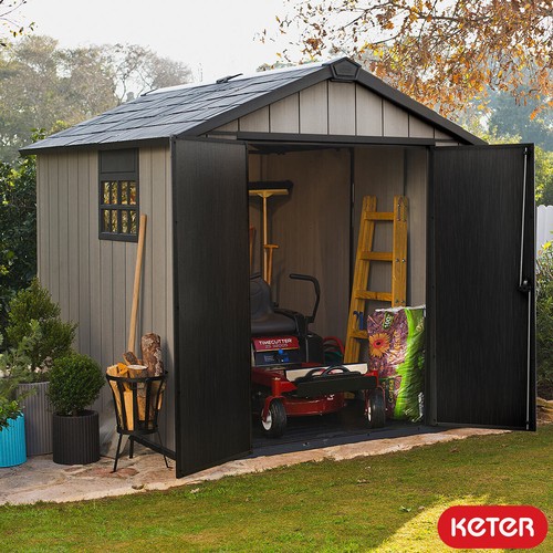 3292 - Keter Oakland Shed - 7.6 X 9Ft  , Original RRP £699.99 + vat  , (249-87/904)   * This lot is subject... 