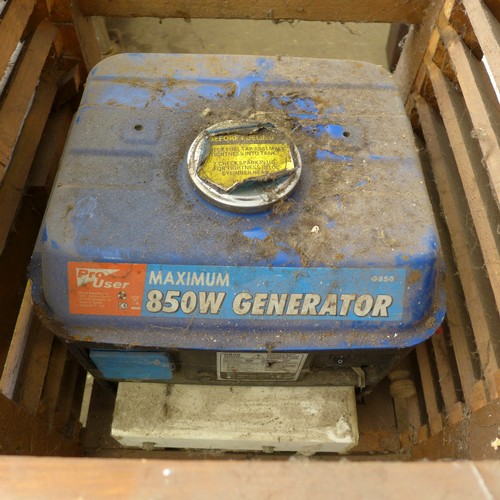 2144 - Pro User 850 generator in bee hive shrouding