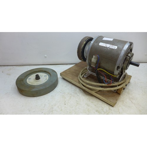 2150 - Mitchell's grinding wheel and buffer wheel