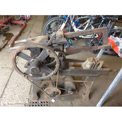 2160 - Rapidor metal drop saw with 240V electric motor