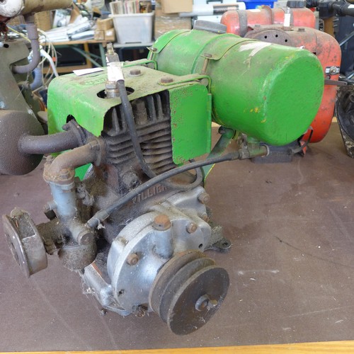 2171 - A Villiers petrol engine with fuel tank and carburettor