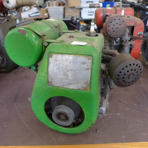 2171 - A Villiers petrol engine with fuel tank and carburettor