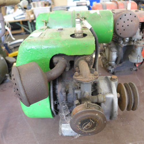 2171 - A Villiers petrol engine with fuel tank and carburettor