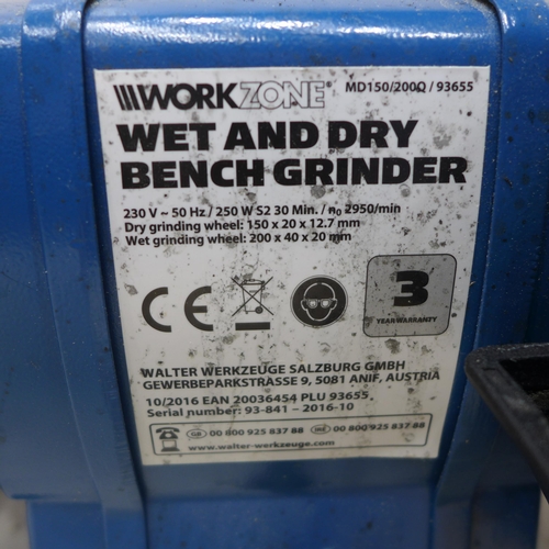 2013 - Workzone right angle bench grinder (wetstone)