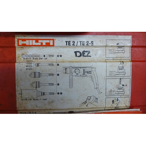 2016 - Hilti sds drill plus case and Nasum weedburner