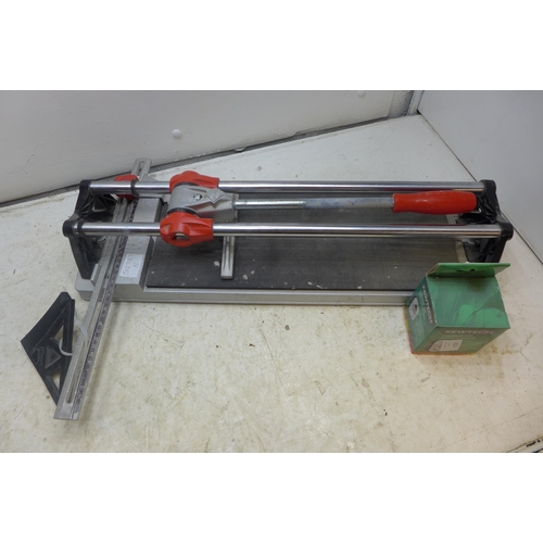 2024 - Rubi precision tile cutter plus Kewtech loopcheck