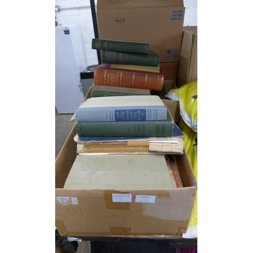 2111 - Approx 60 vintage and antique books includes many early editions, full set of Cassells encyclopedia ... 