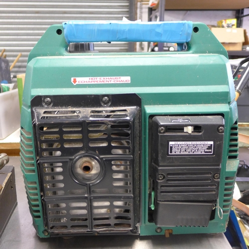 2139 - A turbo power petrol generator, - W